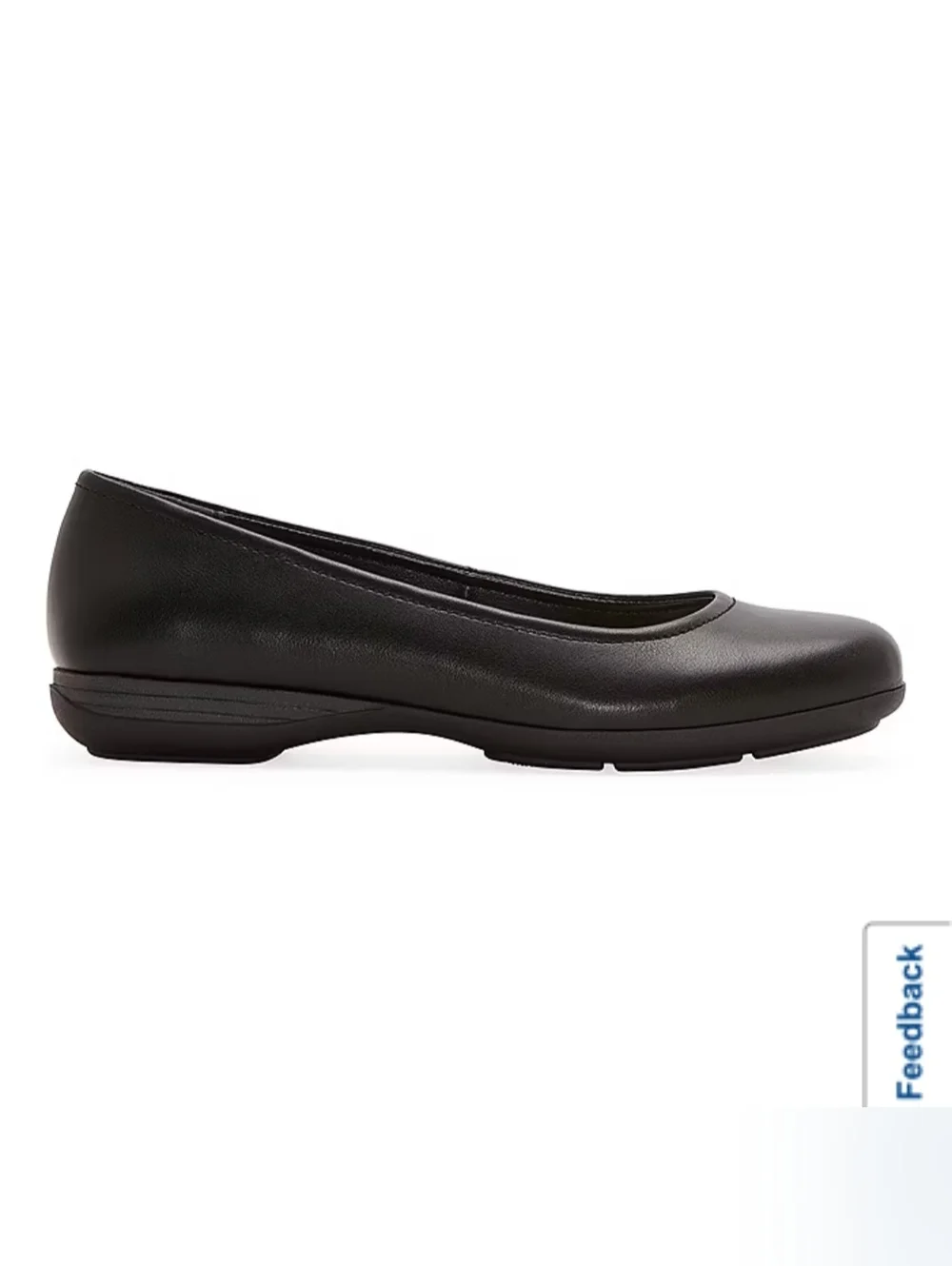 East 5th Erin Womens Round Closed Toe Ballet Flats SIZE 9.5 Black